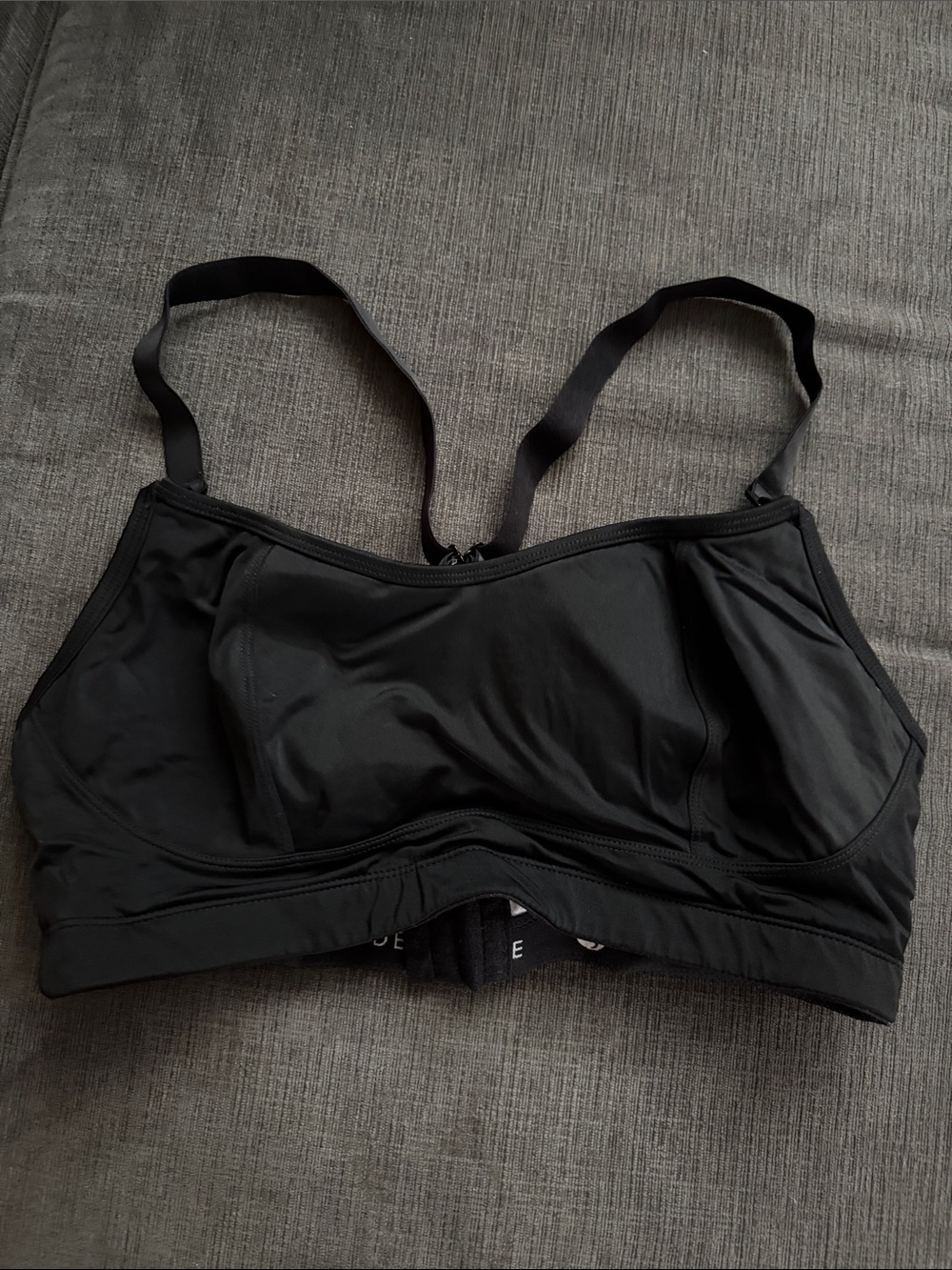 NURSING Black Sports Bra